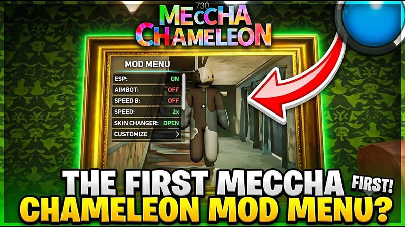 Meccha Chameleon Mod Menu Skin Unlocker
